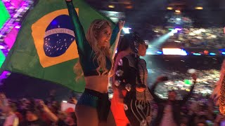 HISTÓRICA ENTRADA DE TAY CONTI NA WRESTLEMANIA 34 video