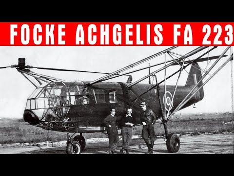 A sublime story: The Focke Achgelis Fa 223 – a helicopter that was ahead of its time!