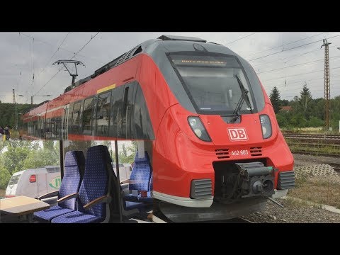 Bombardier Talent 2 ex Rhein Sieg Express bei der S-Bahn Mitteldeutschland: Mitfahrt S-Bahn Halle