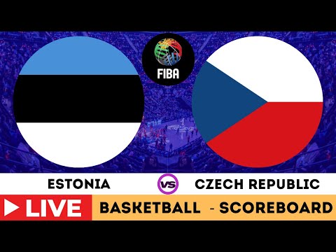 🔴LIVE : Estonia vs Czech Republic | FIBA Basketball World Cup European Qualifiers Live Score