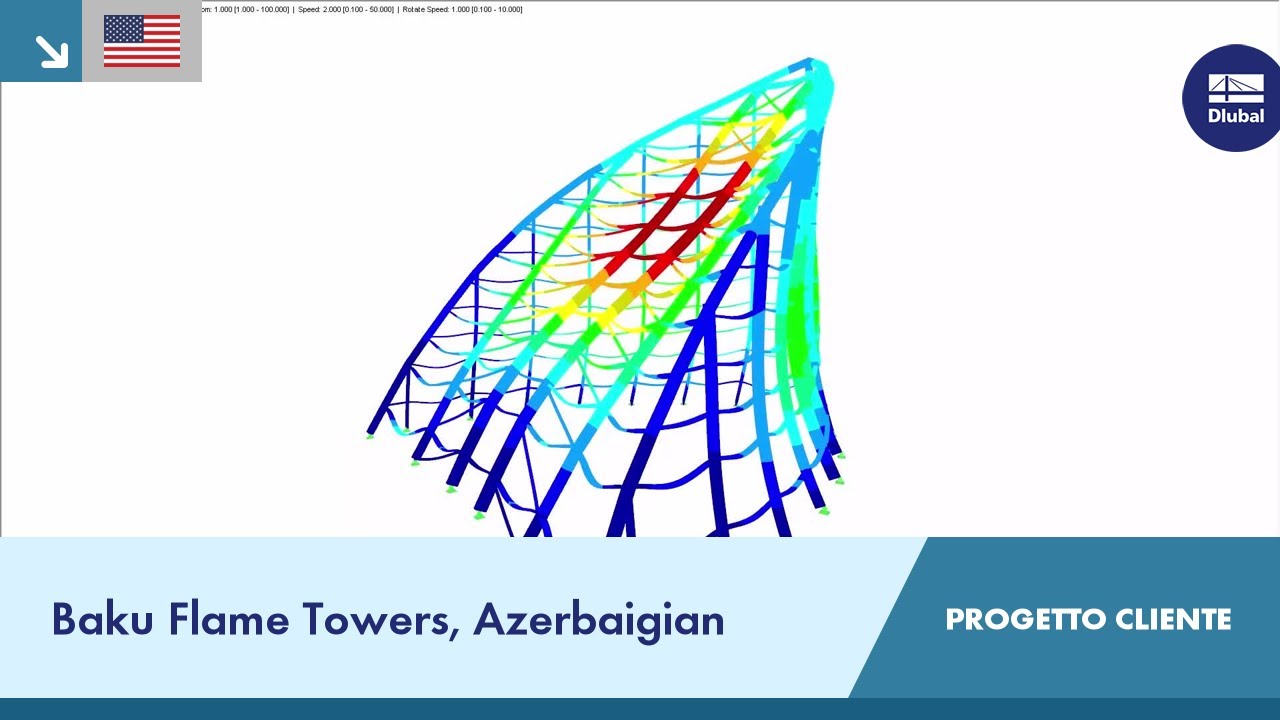 CP 000682 | Baku Flame Towers, Azerbaigian