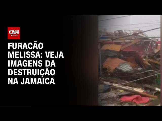 Veja imagens de destruição na Jamaica após passagem do furacão Melissa | CNN BRASIL