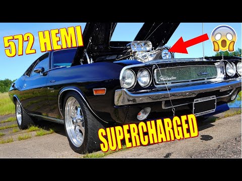 BLOWN 572-HEMI ’70 Dodge Challenger R/T - BRUTAL SOUND!!