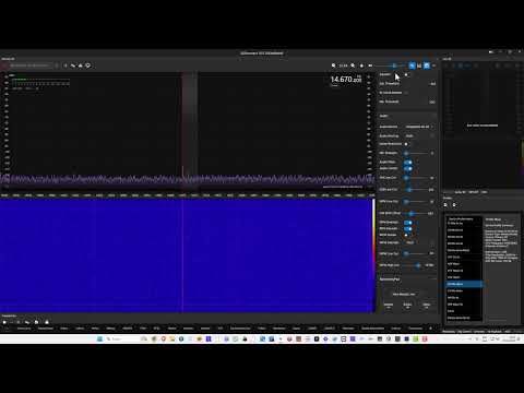 14670 kHz USB CHU Ottawa. Time Signal Station. Canada. Copiada en Marcos Paz. Buenos Aires.
