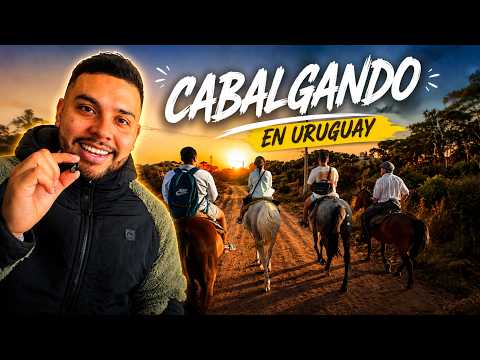 Cabalgando entre dunas en Punta del Diablo UY