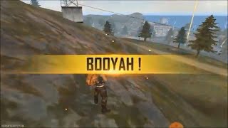 free fire... BOOYAH...exciting moment, when mobile battery low.