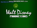 Walt Disney Productions 1943 1949 Technicolor Logo Closing Version