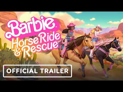 Barbie: Horse Ride & Rescue - Official Release Date Trailer | Women-Led Games x SGF 2026