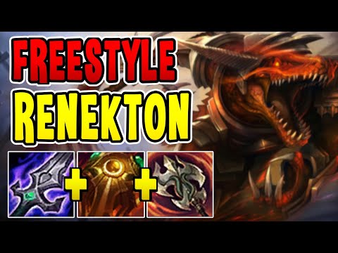 Splitpush-Action mit Renekton - Renekton Gameplay Season 11 - League of Legends