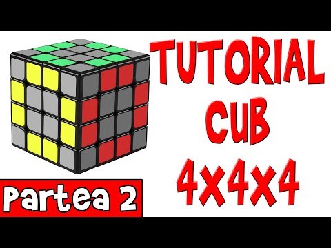 Tutorial rezolvare Cub Rubik 4x4x4 - Partea 2/3 - Muchiile #jucarii #jucariicopii