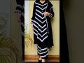 Beautiful Black In White Colour Dress Designs Ideas For Girls ️