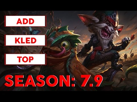 MVP ADD Play Kled Top Challenger Korean Pro Replay