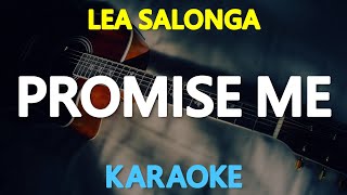 [KARAOKE] PROMISE ME - Lea Salonga (Beverley Craven) 🎤🎵