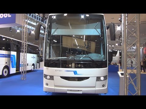 Van Hool EX16H Bus Exterior and Interior