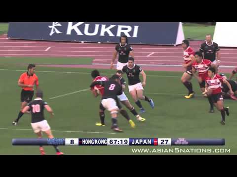 2014 Top 5 final - Japan face off v Hong Kong for spot in RWC 2015