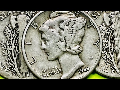 US 1944 and 1945 Mercury Dimes Can Go For $30,000 - United States Coins