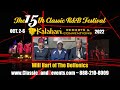 The Delfonics Invites You To The 15th Classic R&B Music Festival Oct 2-6, 2022