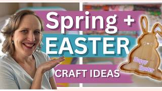 5 DIY Easter & Spring Crafts 🌸🐰 | Cricut Projects Using Repurposed Items