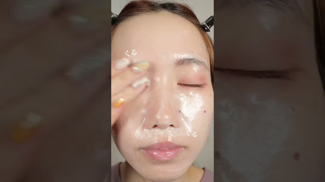 シャーベットみたいにとろけるピュアなバームでしっとりメイクオフ出来る✨#魔女工場　#ピュアクレンジングバーム　#マニョ　#クレンジングバーム