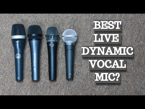 BLIND DYNAMIC MICROPHONE SHOOTOUT: Shure SM58 vs AKG D5 vs Sennheiser e835 vs Blue Encore 100i