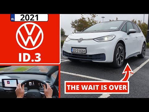 2021 Volkswagen ID.3 1st POV Review and Drive - Interior, Exterior and POV Test Drive