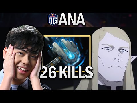 OG.ANA SMURF INVOKER WITH 26 KILLS - DOTA 2 7.28 GAMEPLAY