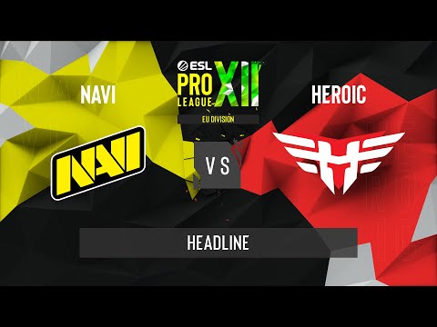 CS:GO - Natus Vincere vs. Heroic [Inferno] Map 1 - ESL Pro League Season 12 - Playoffs - EU