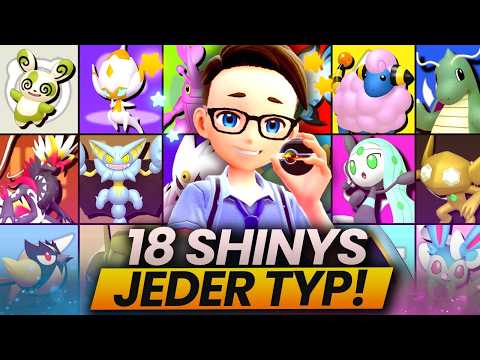 The first to catch a Shiny Pokemon of each type WINS! ✨