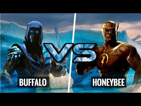 HIS CLONE IS SO ANNOYING! Buffalo (Sub-Zero) vs HoneyBee (Flash)