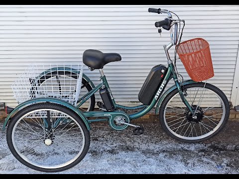 Инструкция по сборке электровелосипеда трехколесного типа