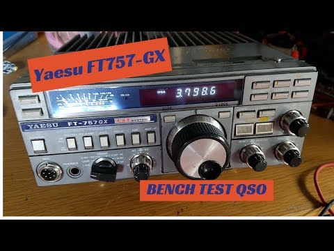 DL2RMM and EI7KO FT757GX Test