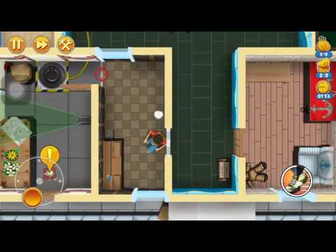 [Robbery Bob 2: Double Trouble walkthrough] Seagull Bay - 3