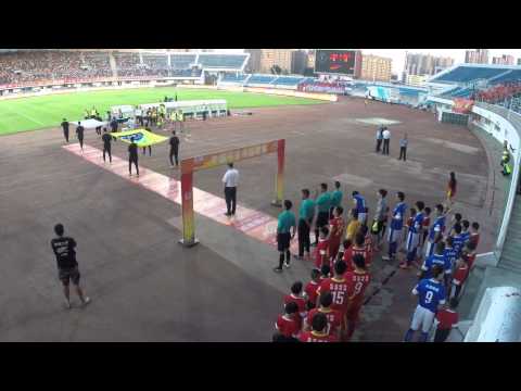 Estádio + Aquecimento + Entrada em campo e música no intervalo | Changchun Yatai x Shijiazhuang