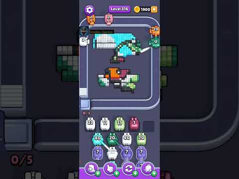 Pixel Flow Level 315 Walkthrough
