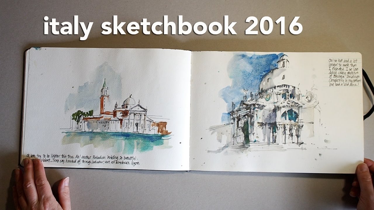 Italy Sketchbook 2016