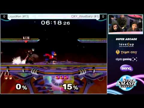 SSS 18 - LiquidKen (Marth) Vs. OXY Westballz (Falco) - Winner's Quarters