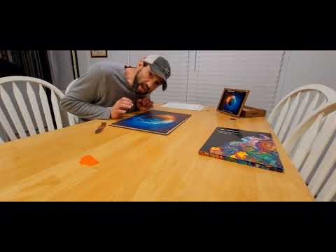 Puzzle No. 15 - Planet Earth (Unidragon) Mounting | JM PUZZLING Ep. 39