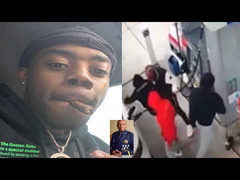 "Vallejo Street Rapper" Lil Theze LOSES LlFE Trying To R0B RETIRED Police Captain At Gas Station