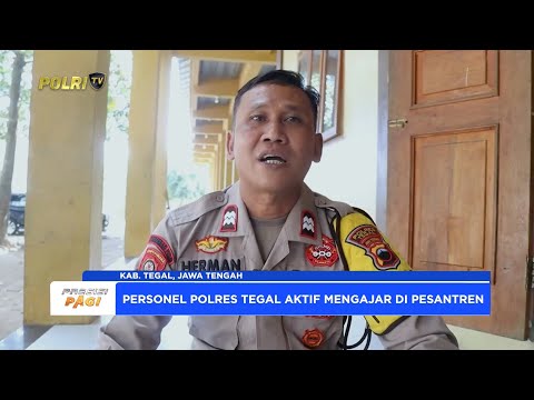 PERSONEL POLRES TEGAL AKTIF MENGAJAR DI PONDOK PESANTREN YATIM PIATU