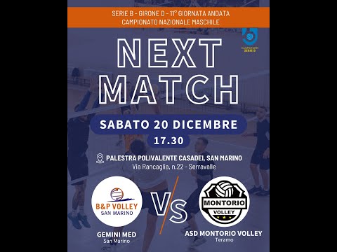 GEMINI MED vs ASD MONTORIO VOLLEY