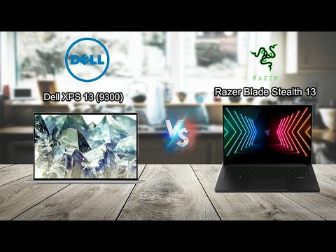 Dell XPS 13 (9300) vs Razer Blade Stealth 13 | Which ONE is your CHOICE ?