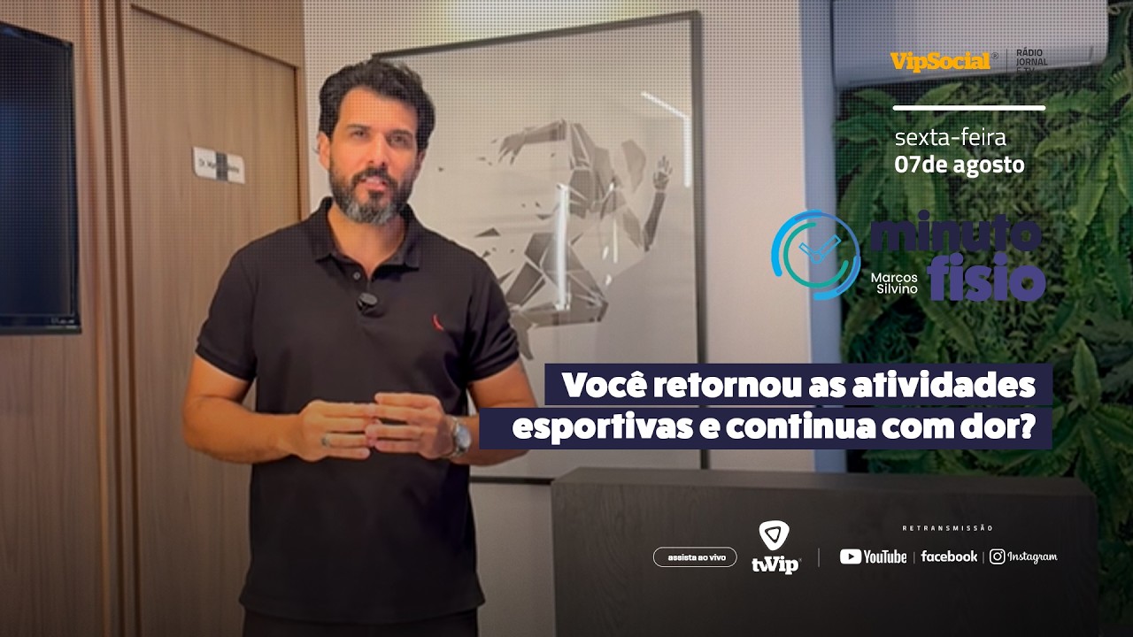 MINUTO FISIO | Você retornou as atividades esportivas e continua com dor? Saiba o que fazer