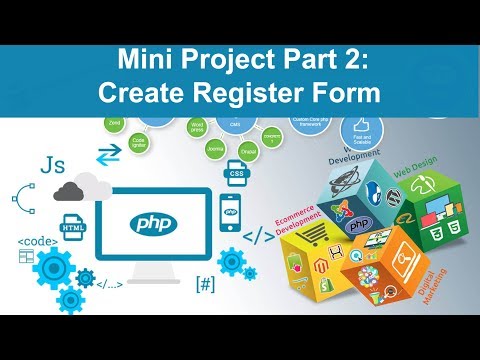 php tutorial in hindi Mini Project Part 2 Create Registration form
