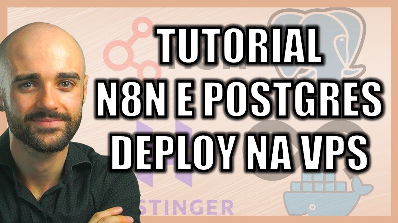 Subindo n8n e postgres na VPS da Hostinger sem limites de execuções passo a passo Tutorial completo