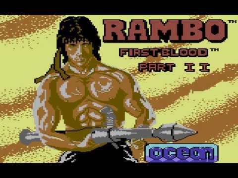 Rambo: First Blood Part II Longplay (C64) [50 FPS]
