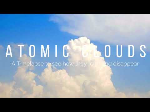 HD Top Formation of Cumulonimbus Clouds Atomic Explosion Mushroom Cloud Appearence Timelapse
