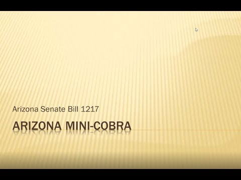 COBRA Administration Manager video/presentation/materials