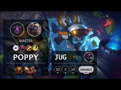 Poppy Jungle vs Kha'Zix - KR Master Patch 11.2