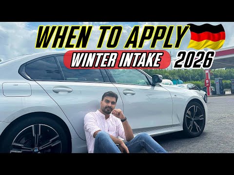 When to Apply for Winter Intake 2026 in Germany 🇩🇪 | Study Visa & Application Timeline 🎓