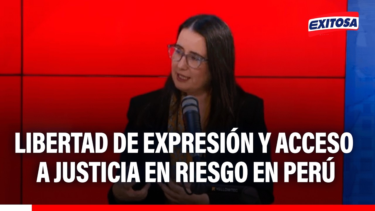 🔴🔵 Perú entre los países que pone en riesgo la libertad de expresión y acceso a justicia, según AI